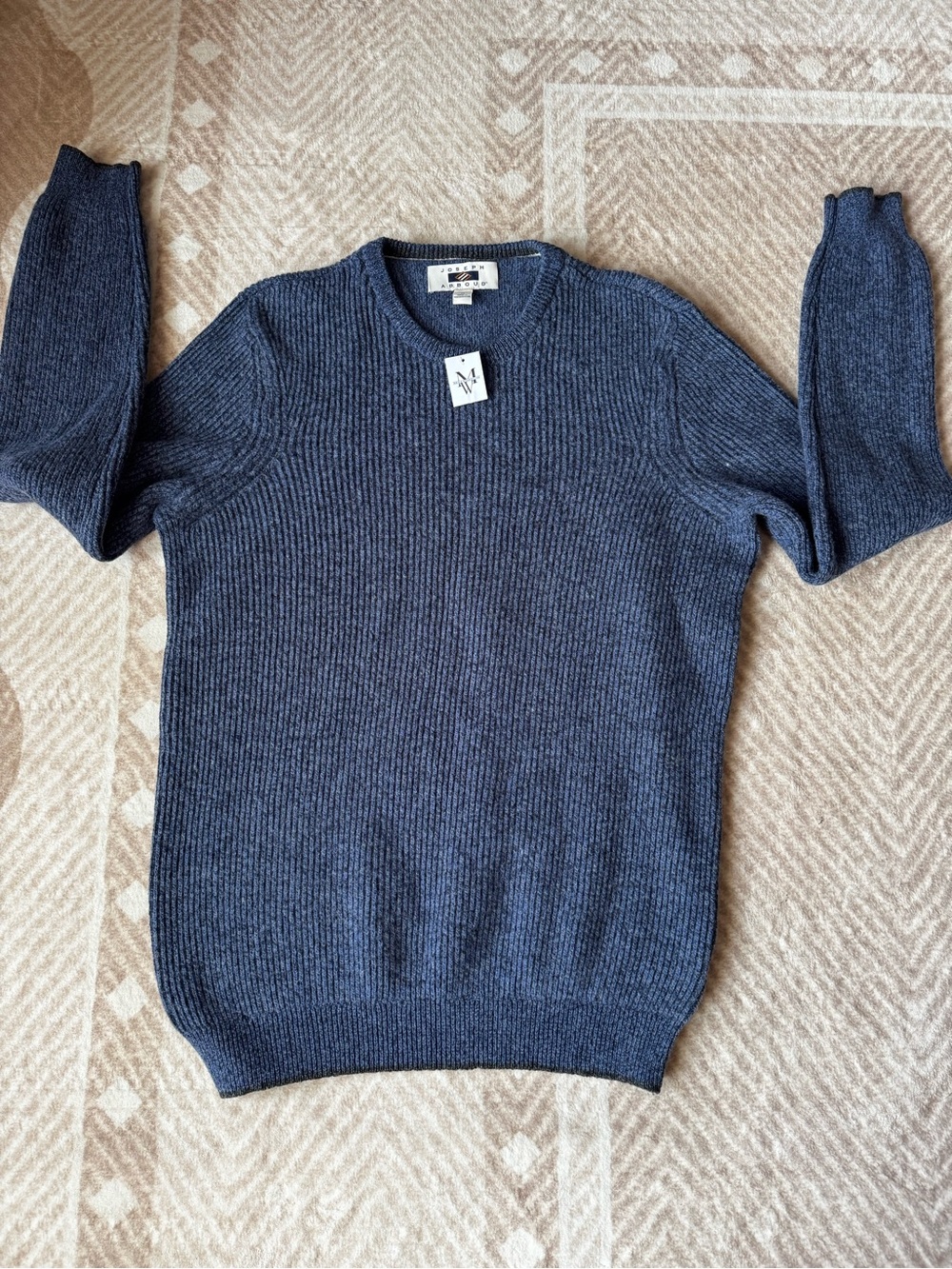 Joseph Abboud Men's Crewneck Sweater in Navy
